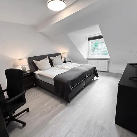 公寓 Self-check-in Aprtmnt With Beautiful, Big Kitchen, Bed 埃森